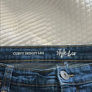 Style & Co. Blue Skinny Jeans with Modern Stretch